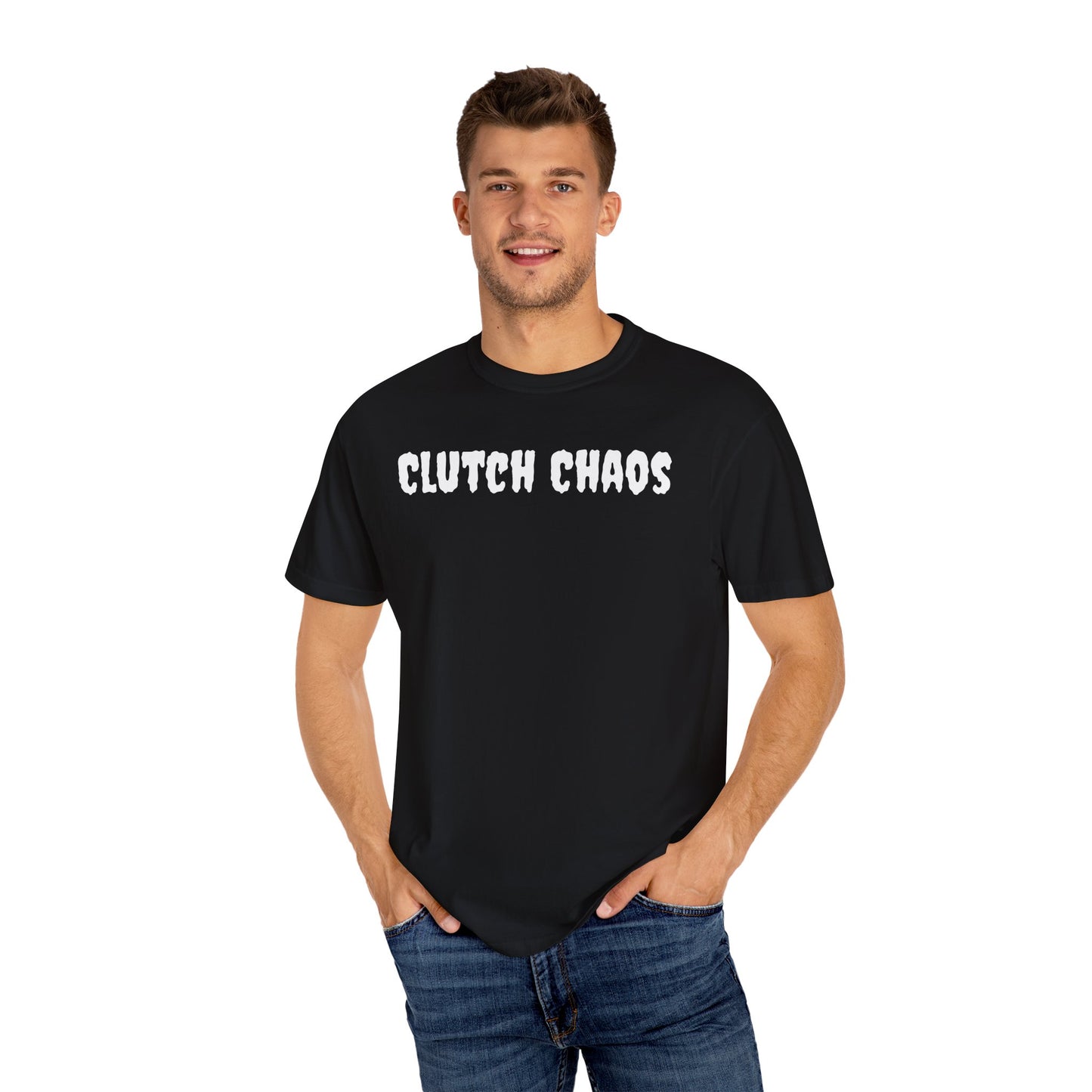 Drippy clutch shirt
