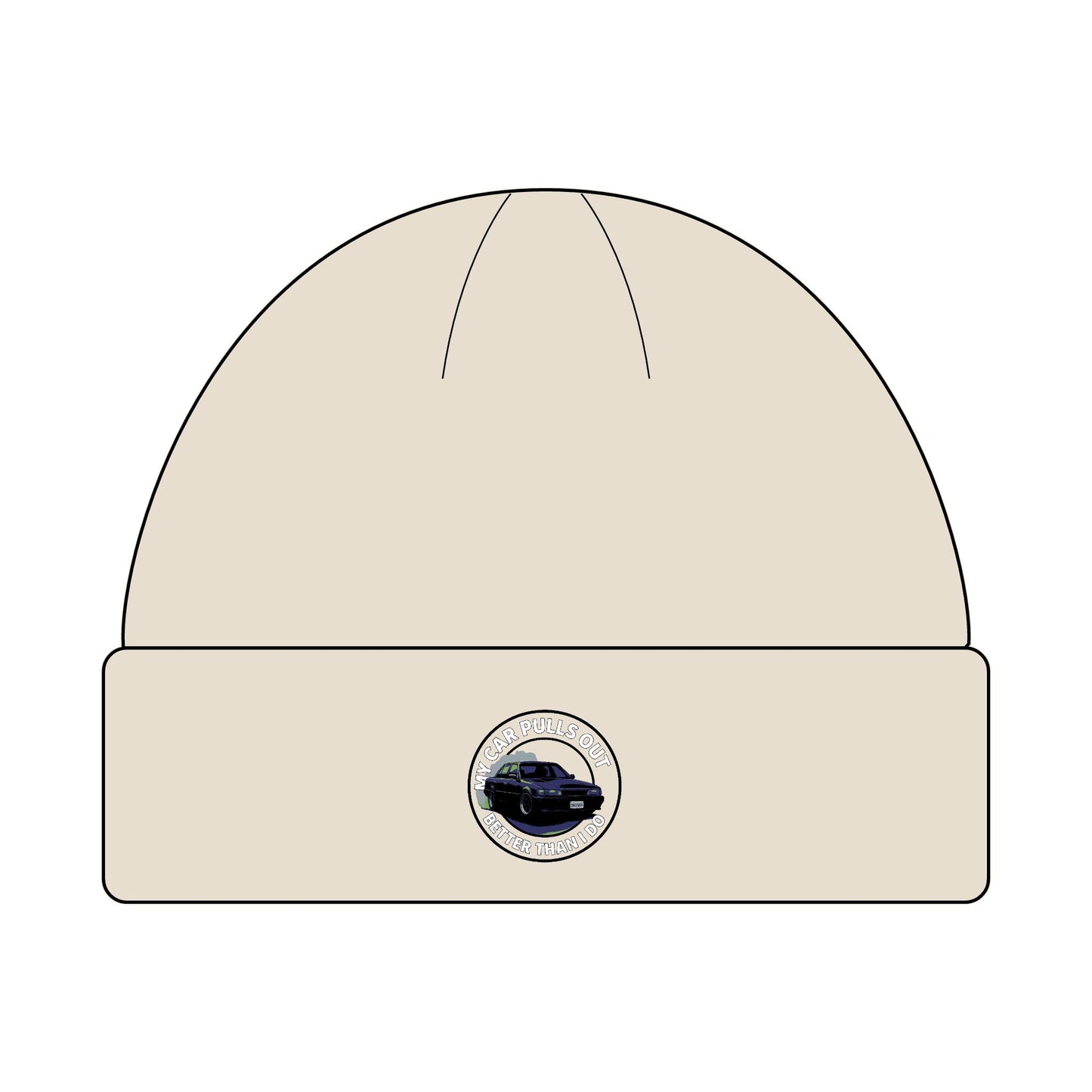 The pull out gang beanie